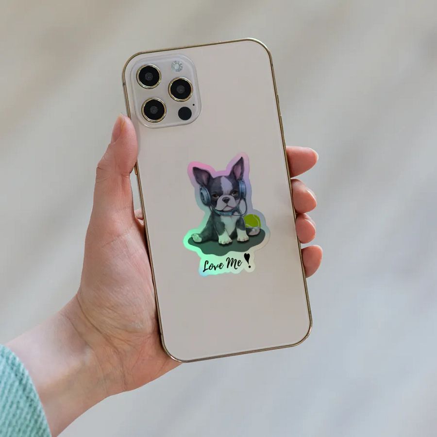 Holo-Pup Music Vibes Sticker Set product image (8)