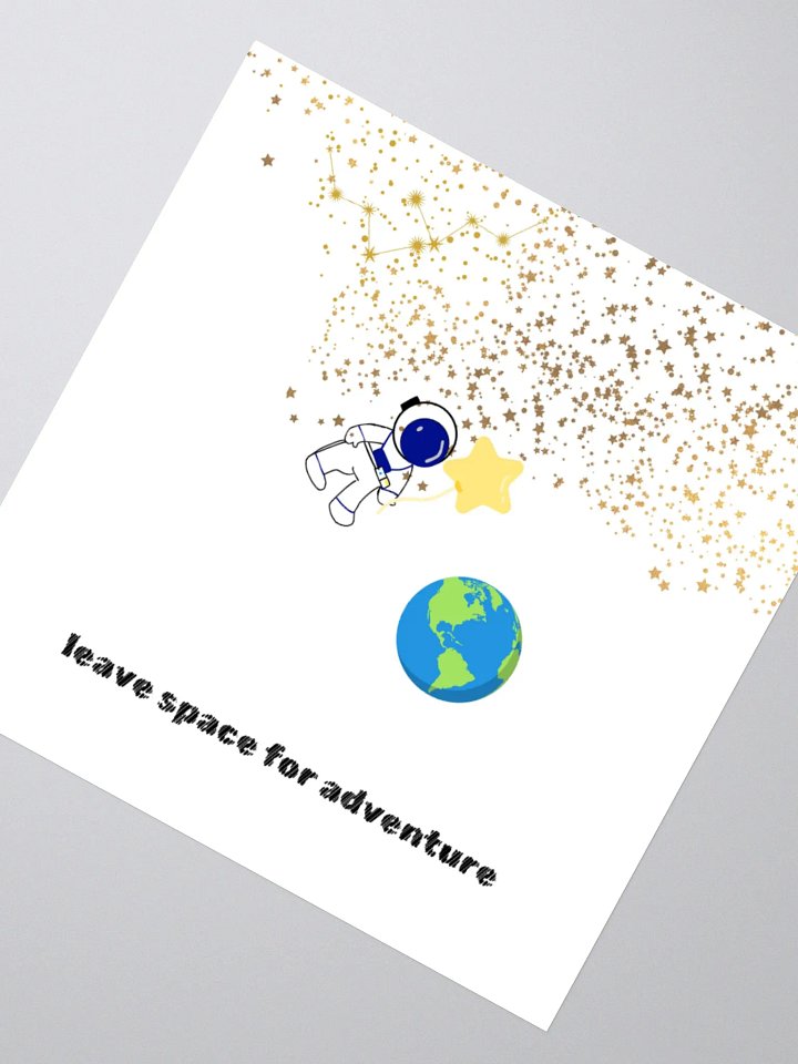 Leave Space For Adventure Stickers product image (2)