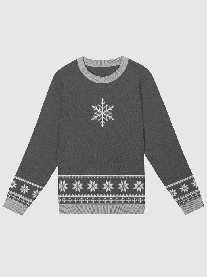 Snowflake Knitted Sweater (dark) product image (1)