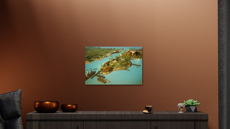 Karamja | Enhanced Matte 3D OSRS Poster product image (3)