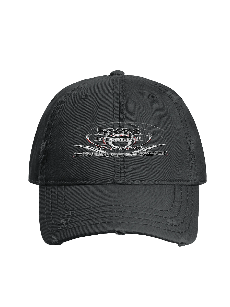 Fight Hard Earn Respect - Embroidered - Distressed Dad Hat product image (1)