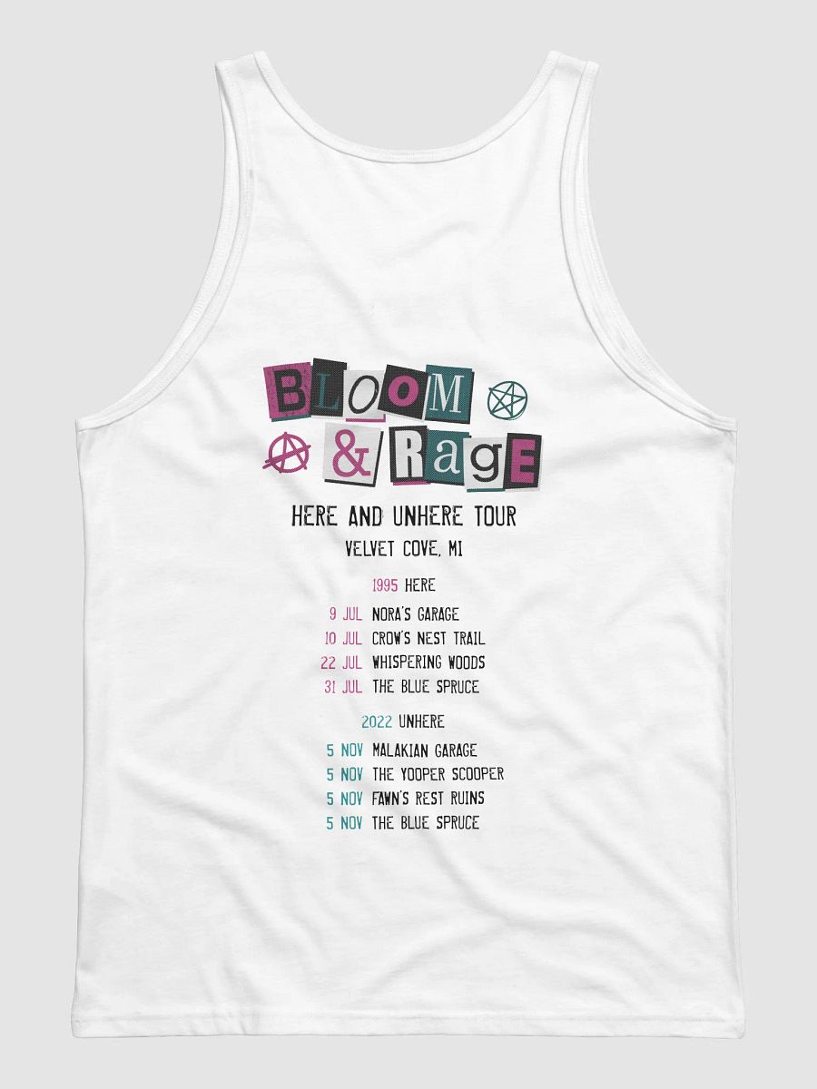 Lost Records: Bloom & Rage Band Tour Tank Top (White) product image (2)