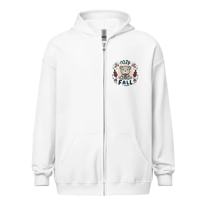 *Limited Time* Cozy Fall Zip Up Hoodie (Light) product image (3)