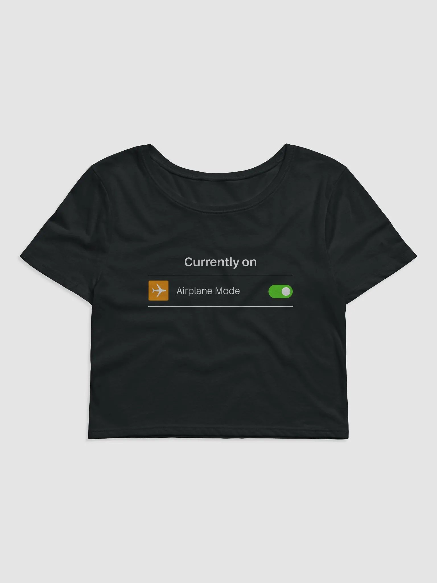 Airplane Mode Crop Tee product image (1)