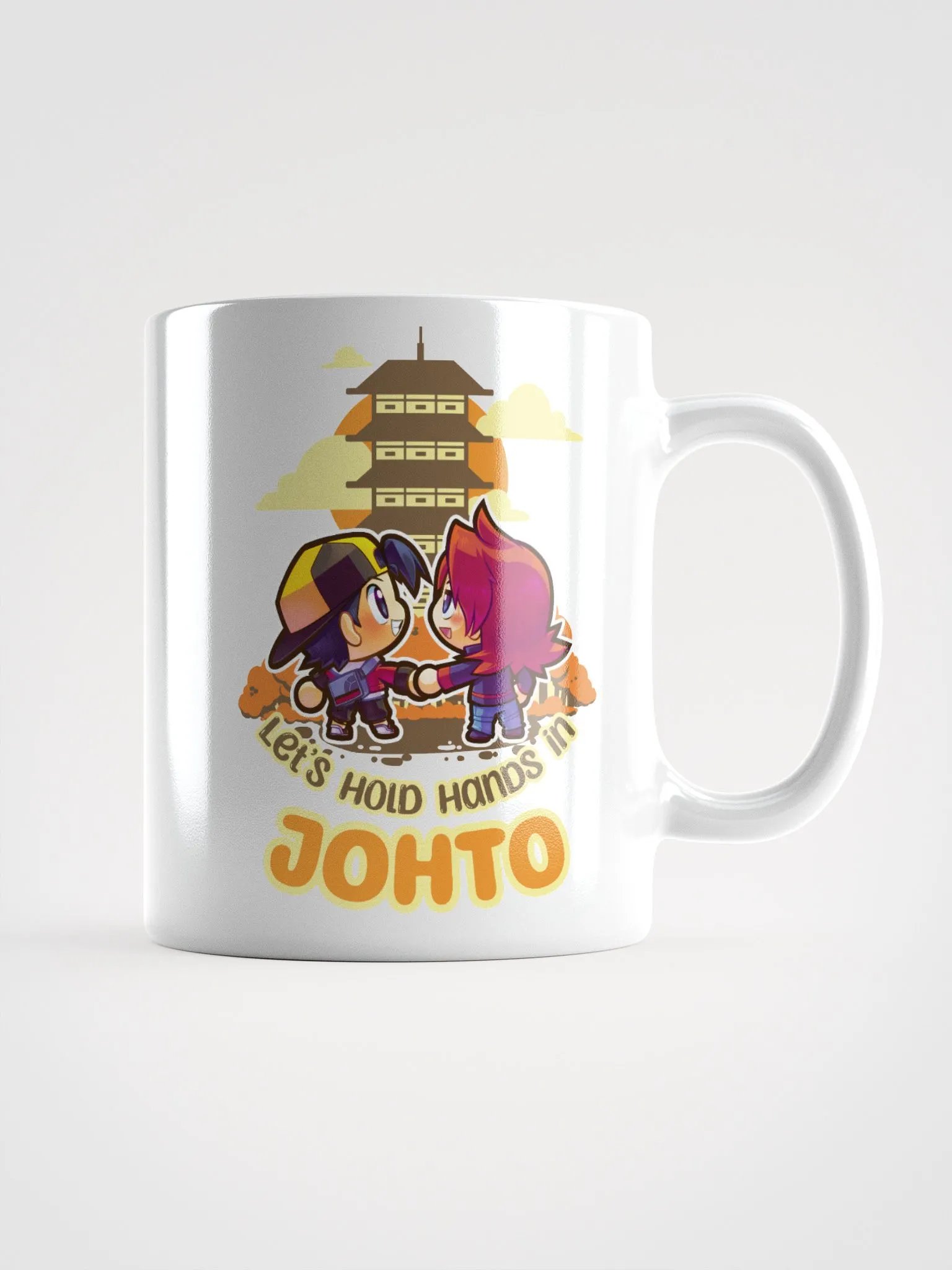 Let's Hold Hands in J Boys - Mug (White) product image (1)