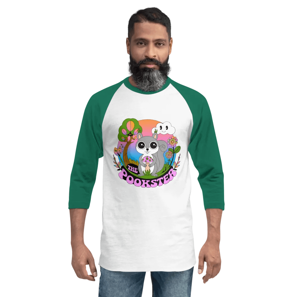The Pookster's Mushroom Madness Raglan Tee product image (2)