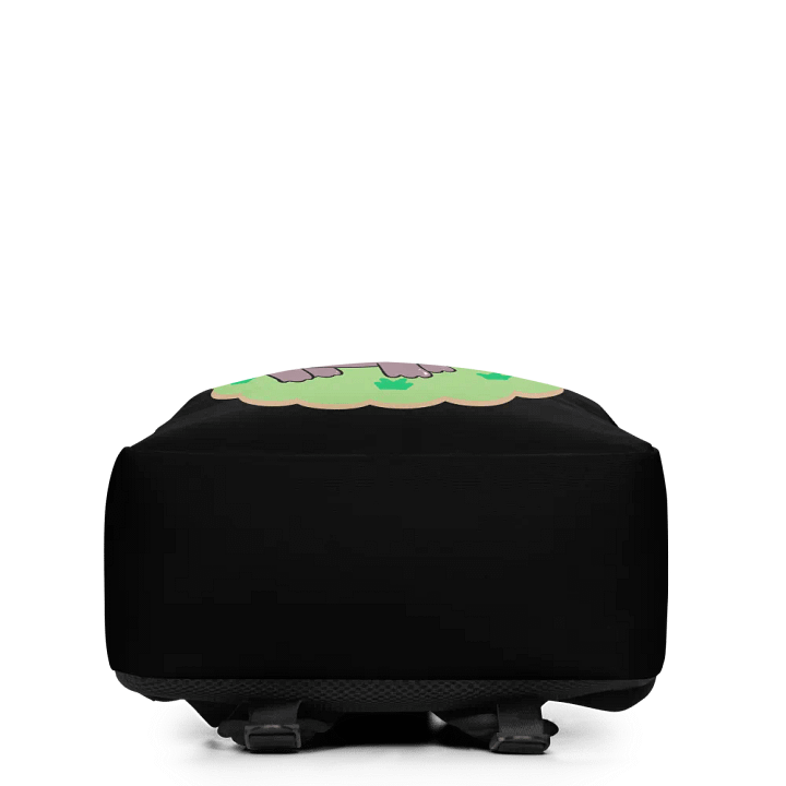 MOODENG'S CAN I PET DAT DAWG? BLACK BACKPACK product image (2)