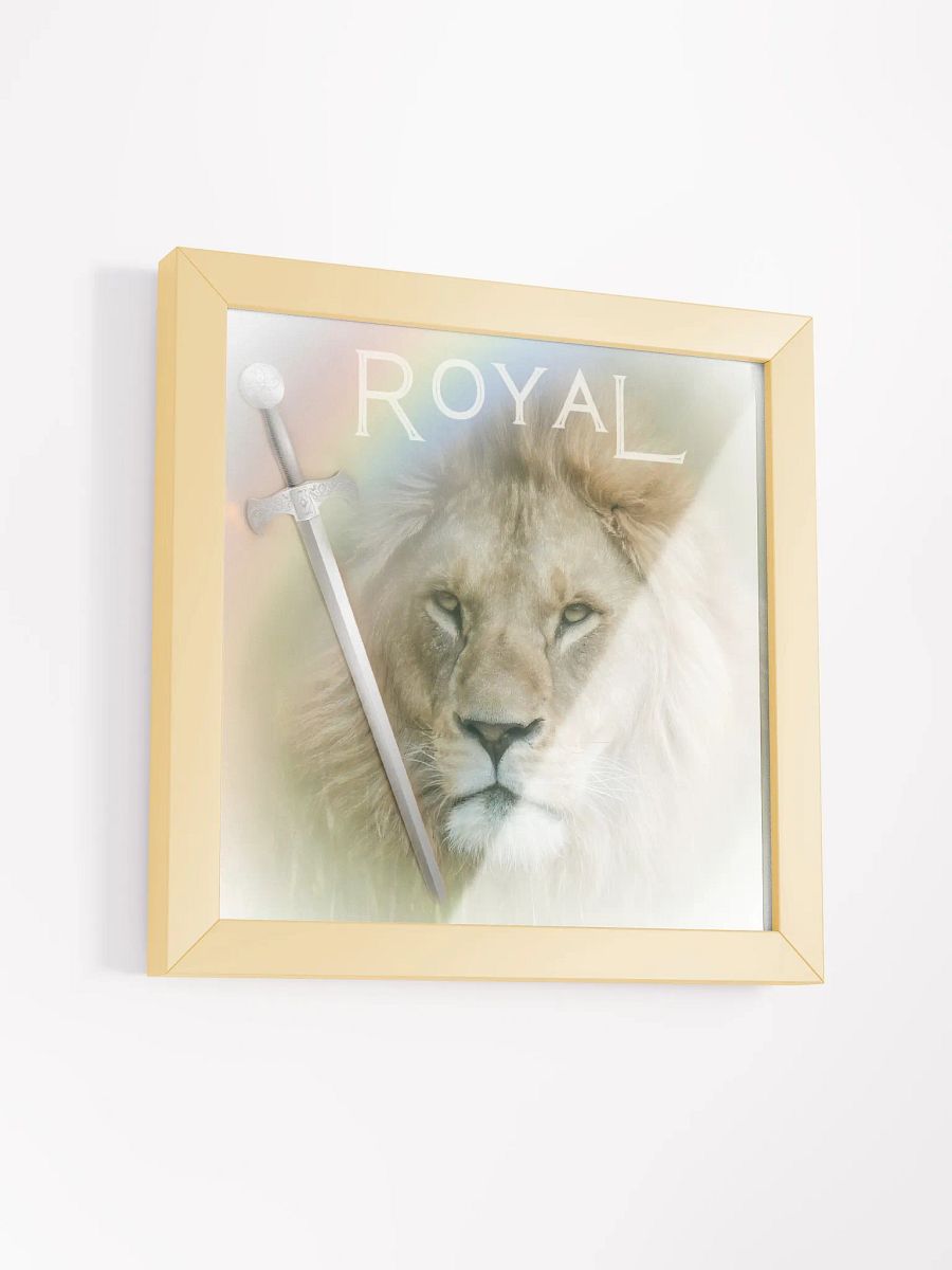 Royal Lion Framed Print product image (3)