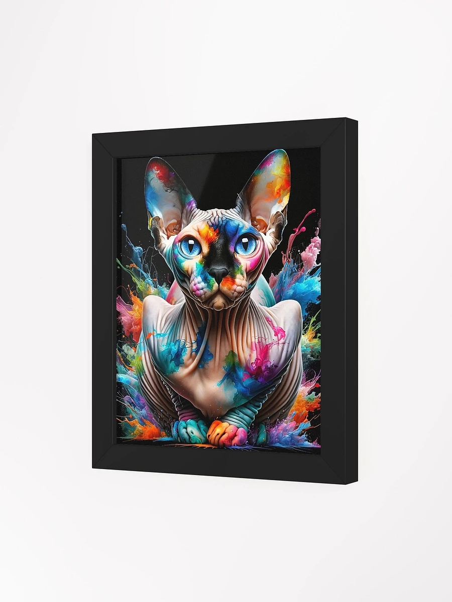 Framed High-Quality Matte Poster (in): Sphynx product image (47)