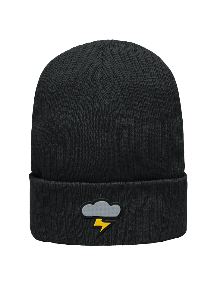 Electric Sky Ribbed Beanie product image (1)
