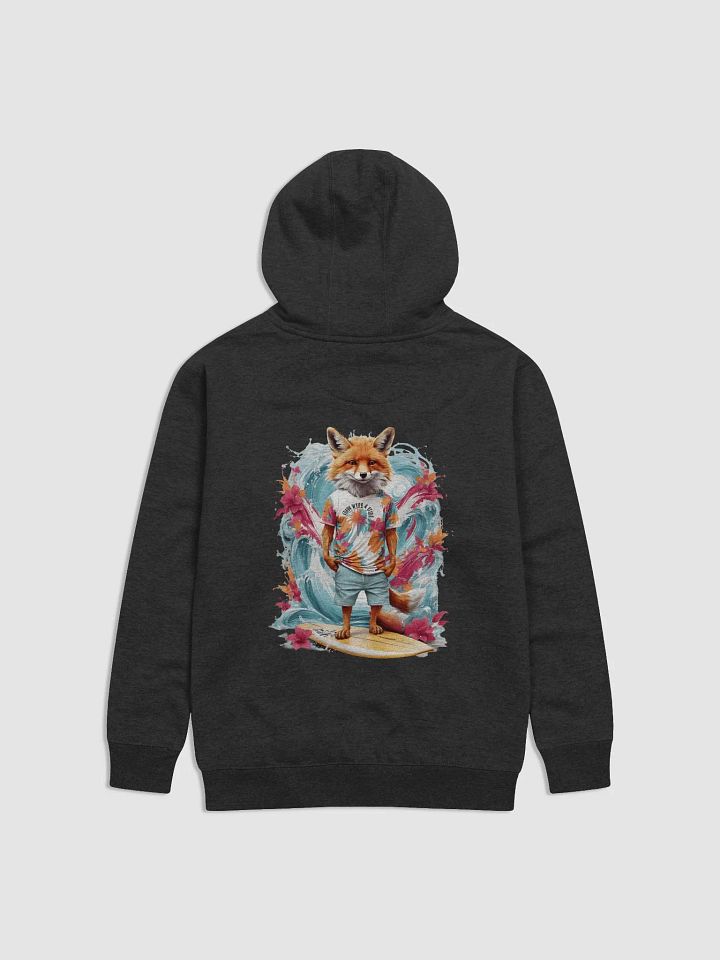 Stay Wild - Ocean Child Surfing Fox Hoodie product image (21)