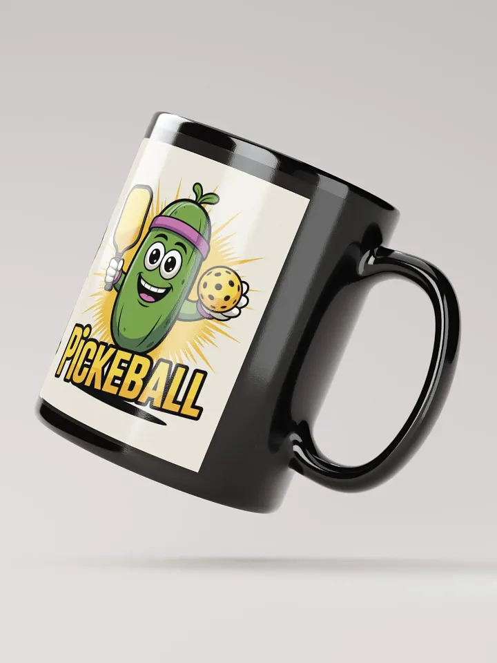 Black Pickleball Pickle Mug – 11oz, 15oz of Sporty Fun product image (4)