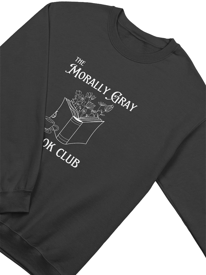 The Morally Gray Book Club Crewneck Sweatshirt product image (2)
