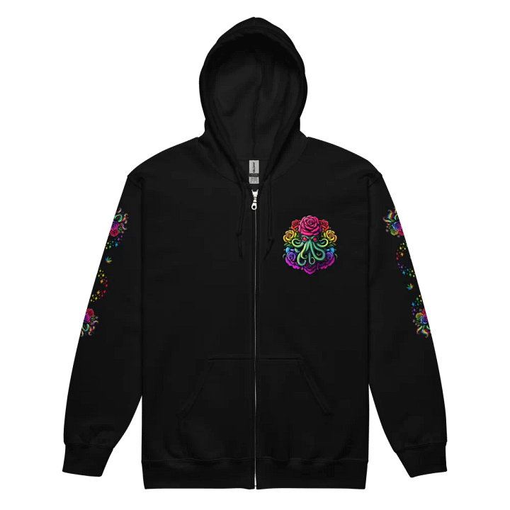 PRIDE Cthulhu Royalty Hoodie Zip-Up (Lots of Colors!) (Up to 5xl!) product image (7)