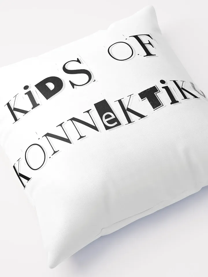 Kids Of Konnektikut Throw Pillow product image (2)