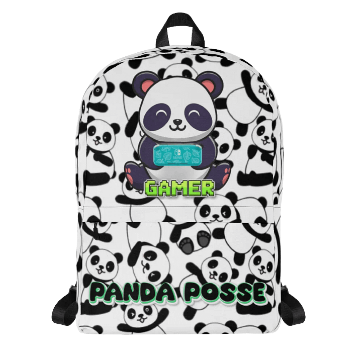 Gamer Panda Backpack product image (2)