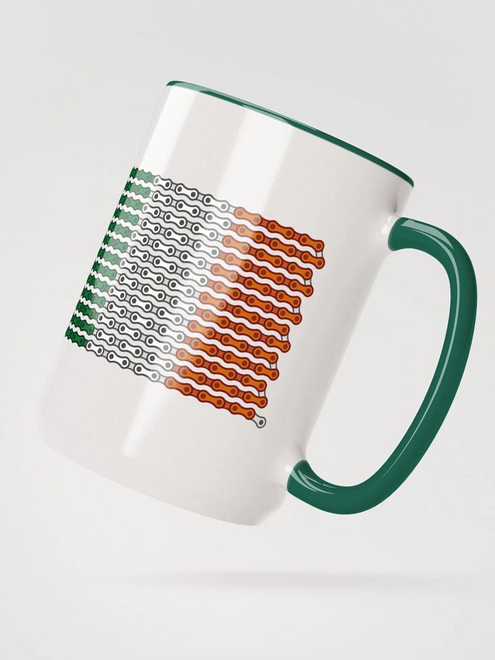 Ireland Bike Chain Flag Coffee Mug product image (2)