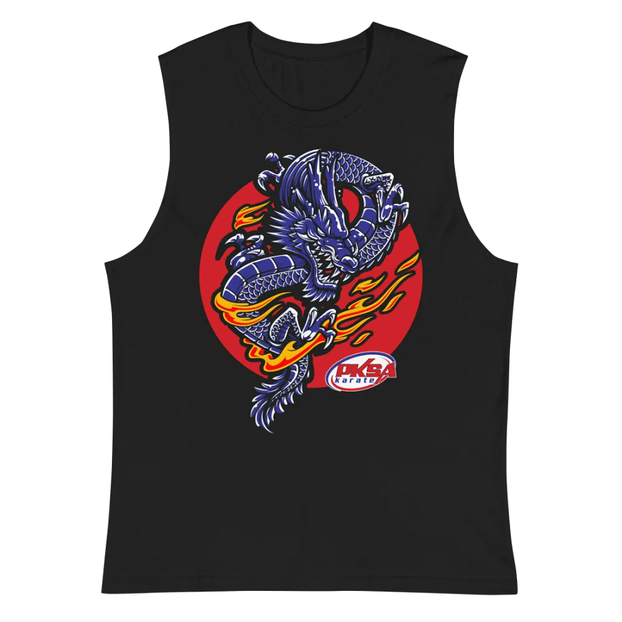 Dragon & Fire Muscle Tank product image (2)