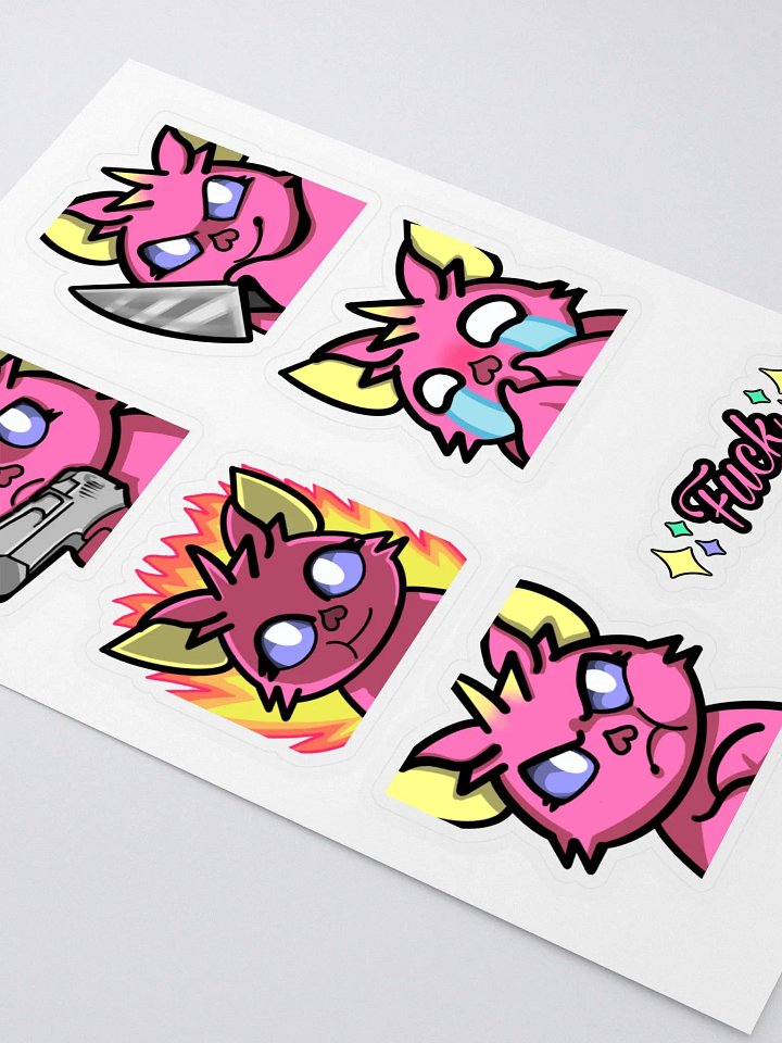 Emotional Batty Sticker Sheet product image (2)