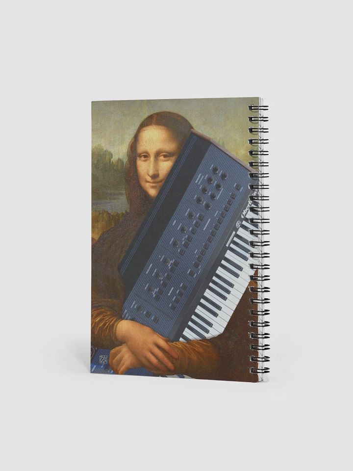 MoBNa LiXA by Frank Fonik, EDM Techno Spiral Notebook product image (2)