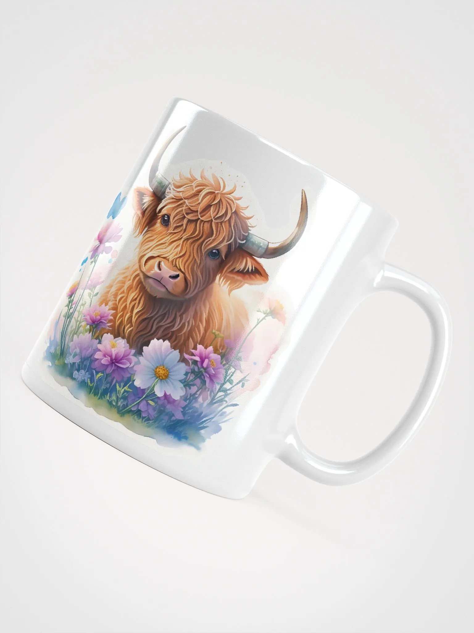 Whimsical Highland Cow Mug product image (8)