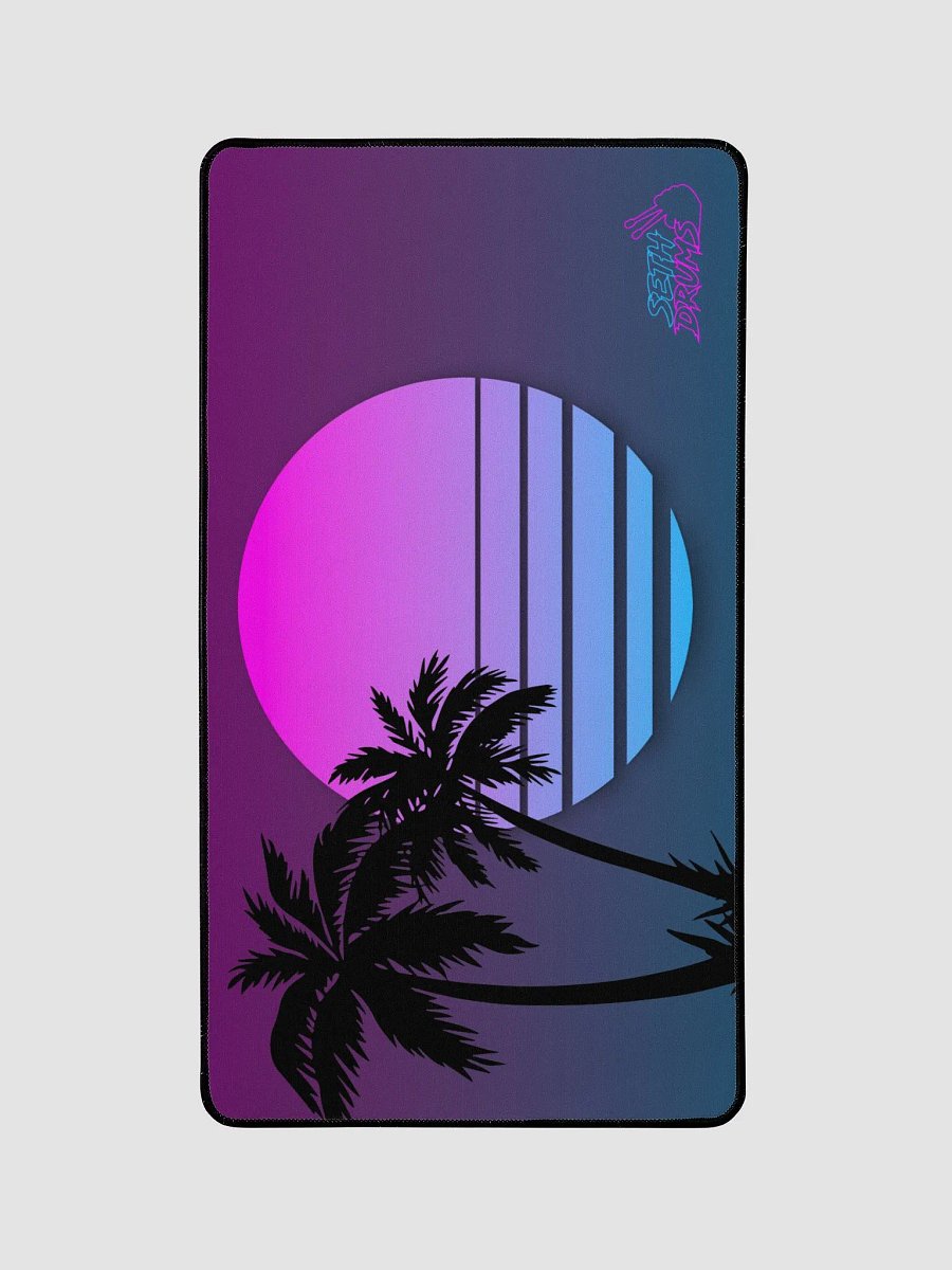Neon Midnight Desk Mat, 22