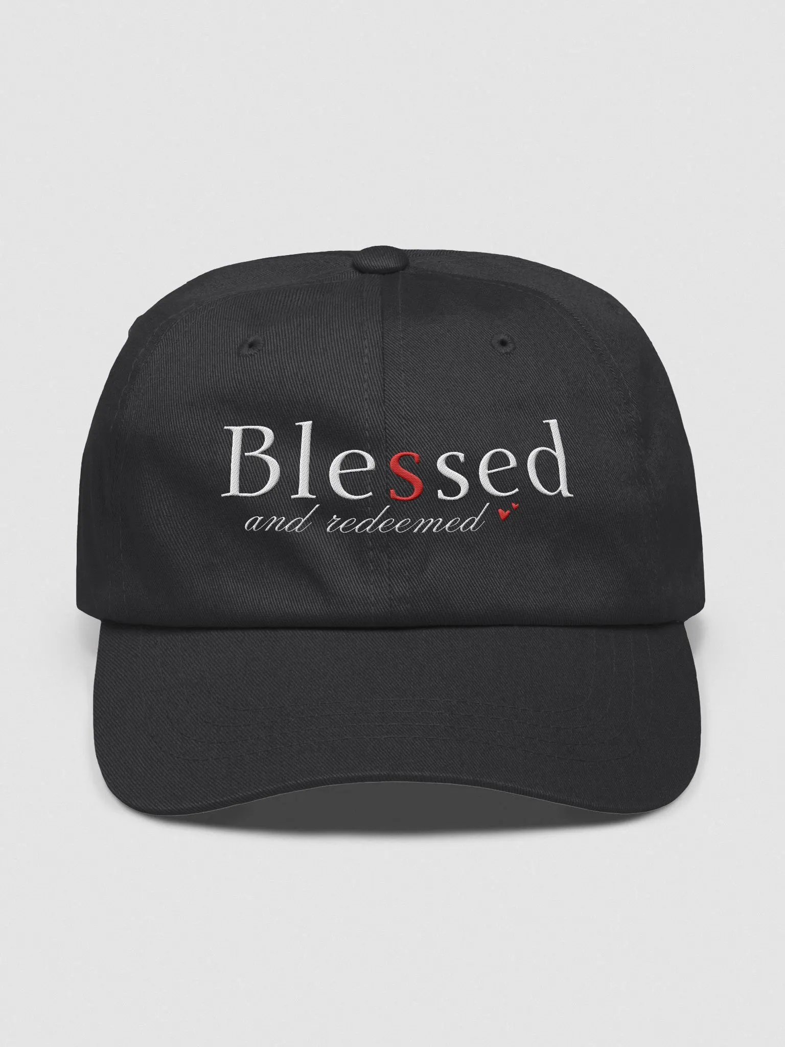 Blessed and Redeemed Embroidery Dad Hat product image (2)