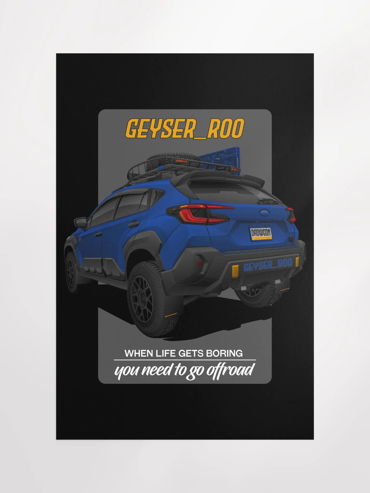 Poster - geyser_roo product image (1)