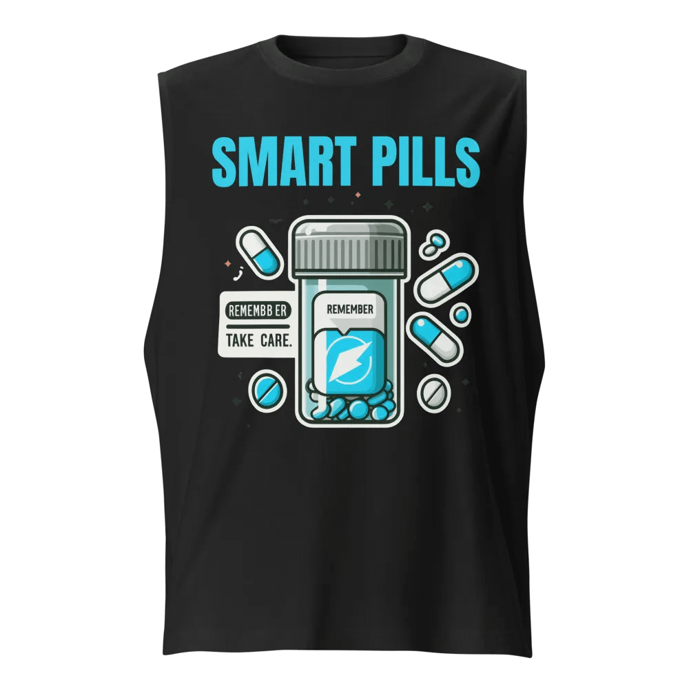 REMEMBBER Smart Pills Cartoon Art Print product image (1)