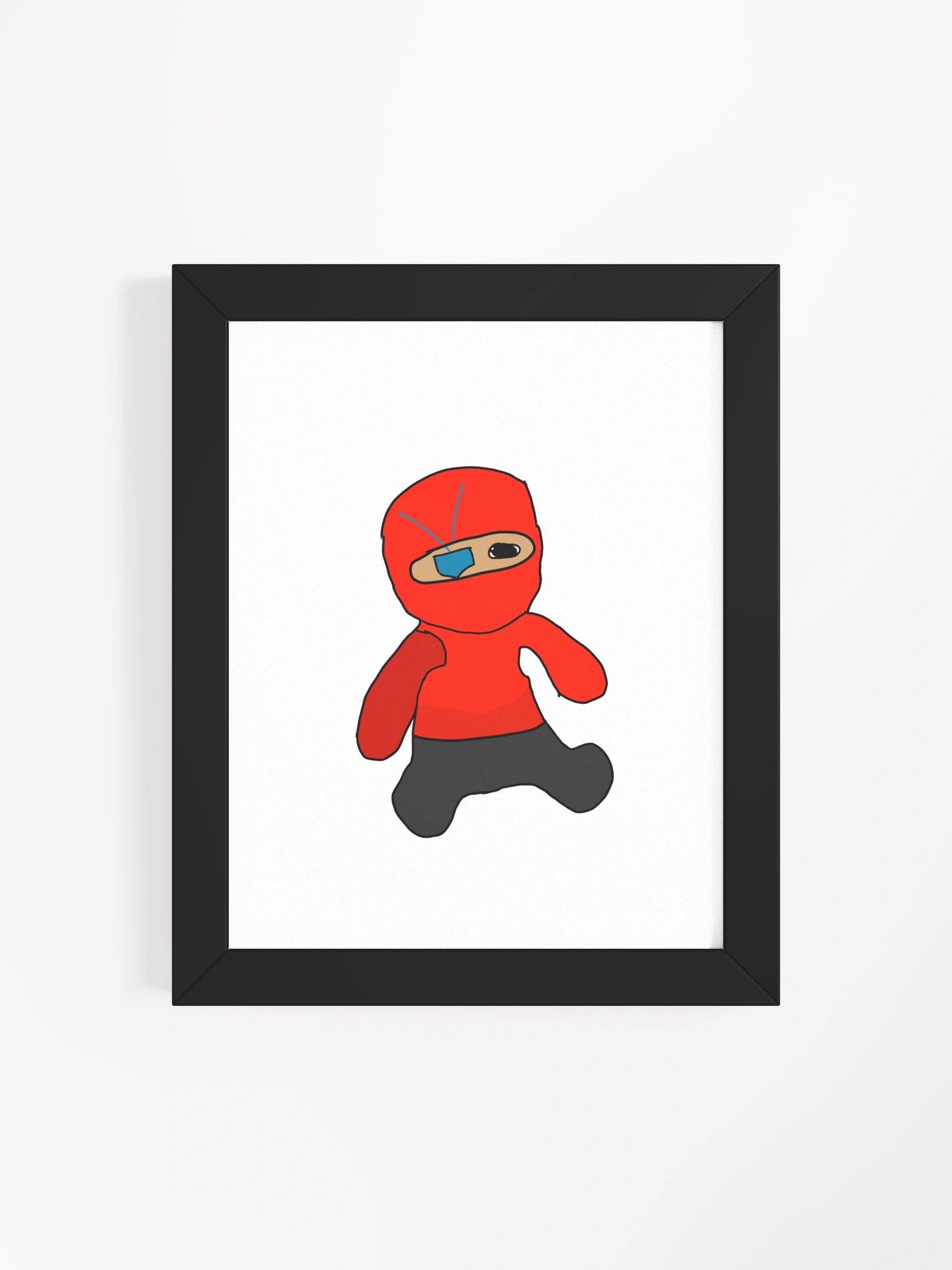 Blank Canvas: Framed Evil DinoJake product image (69)