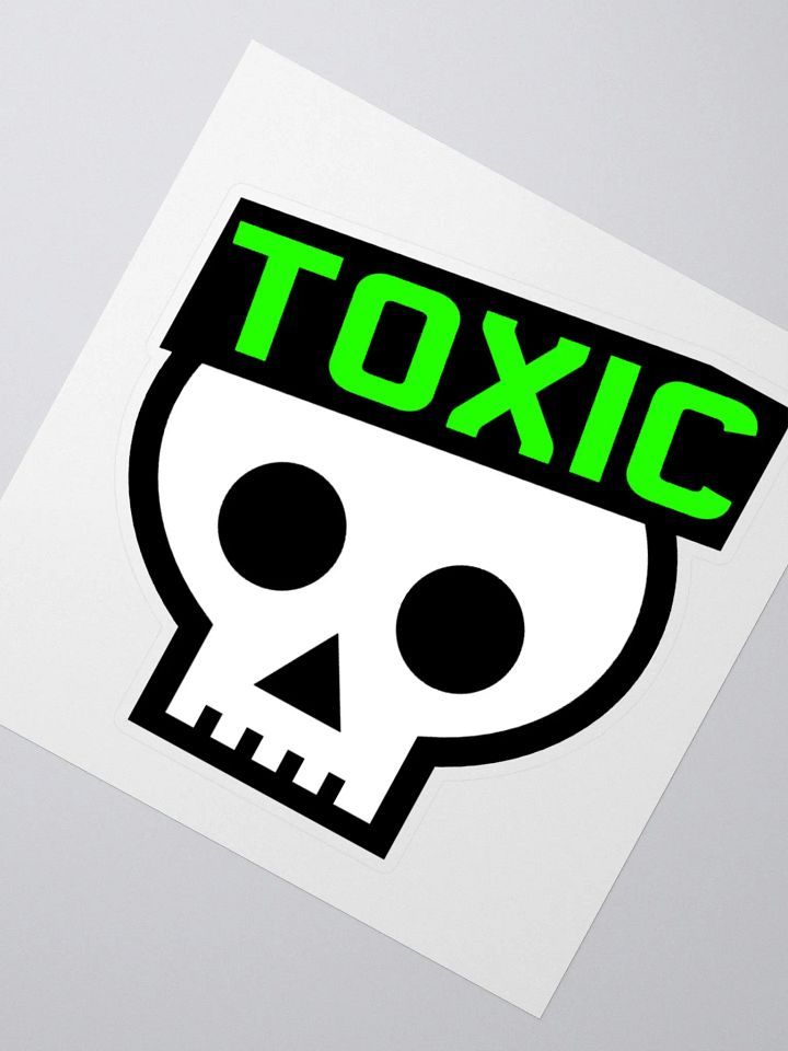 Toxic Sticker product image (2)