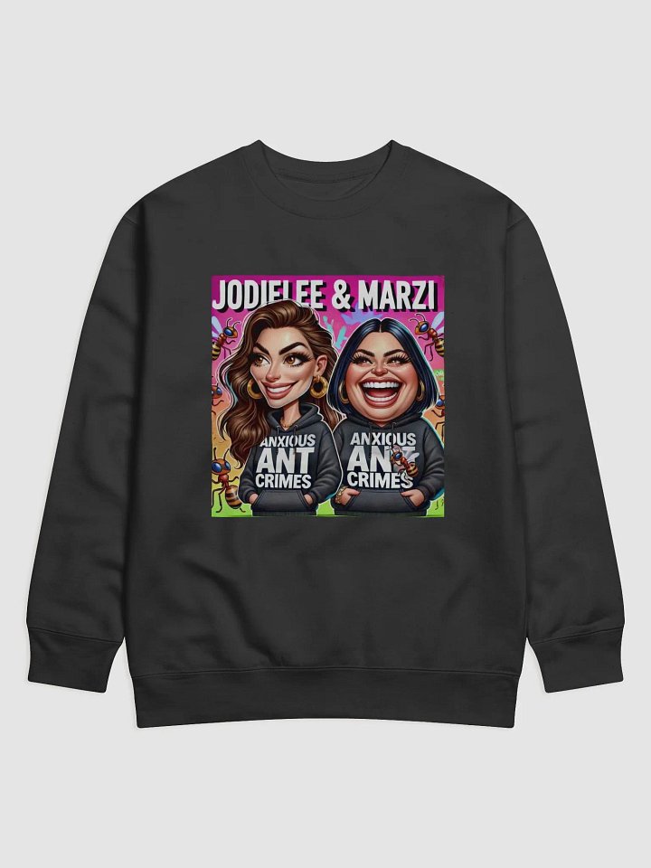 Vibrant Anxious Ant Crimes Caricature Sweatshirt 🐜🔥 product image (1)
