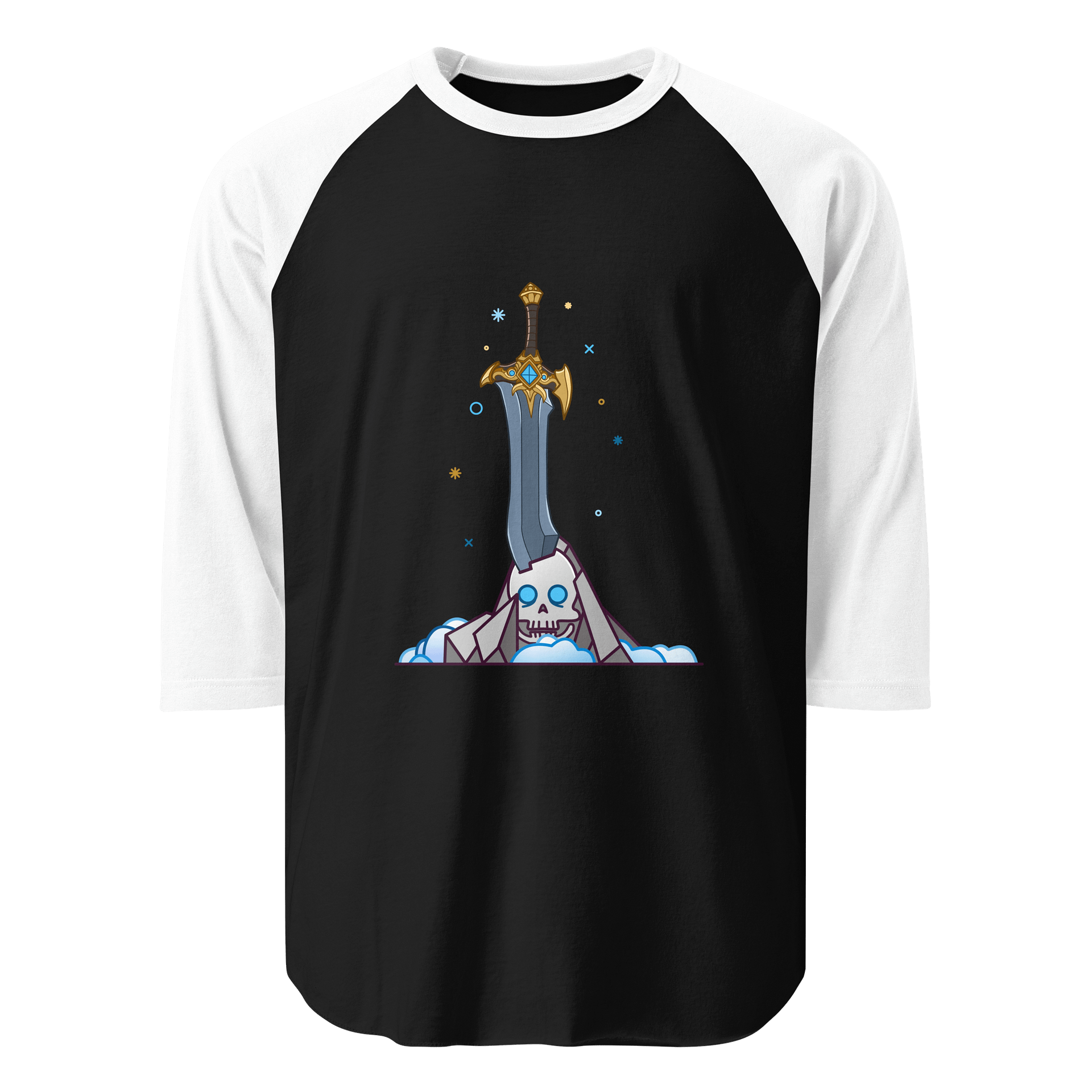 Sword in the Skull - Quel'Serrar Variation - Baseball Tee product image (1)