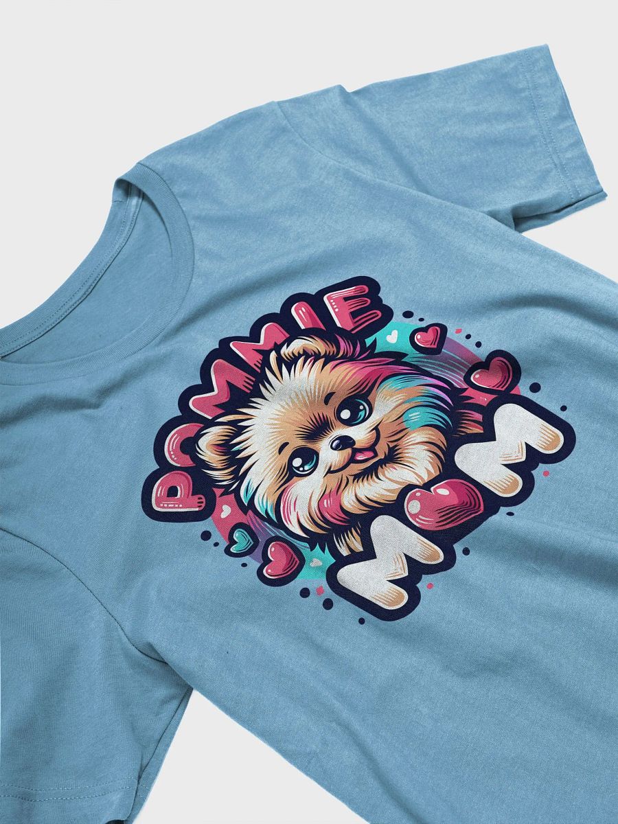 Pommie Mom Design with Colorful Pomeranian and Hearts product image (2)