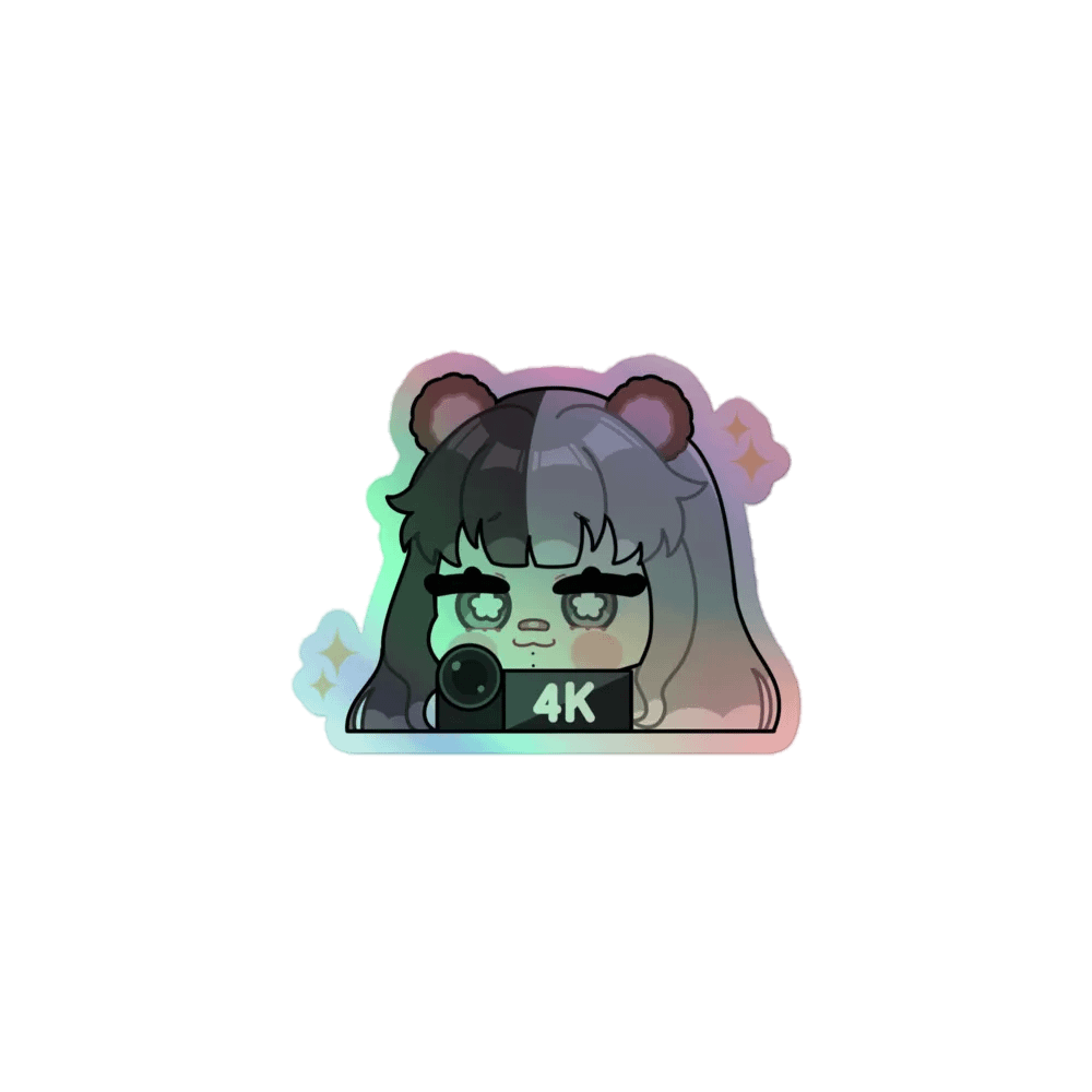 4K Holographic Sticker product image (1)