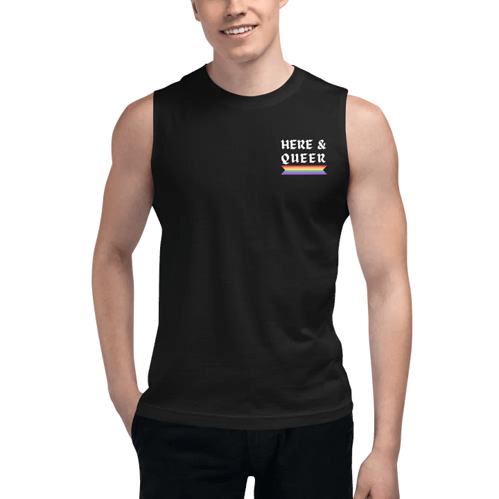 priDEMONth Muscle Tee {Dark} product image (2)