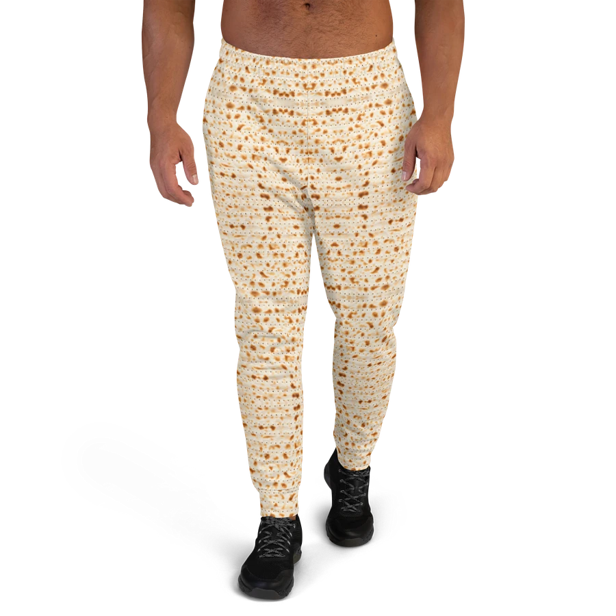 Passover Joggers with Matzah Pattern - Man Fit product image (6)