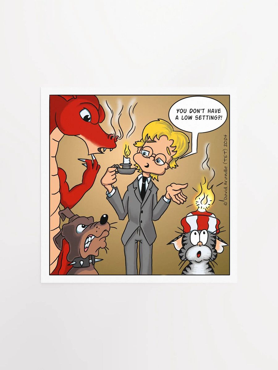 Low Setting, Light a Candle for TET - Resident Dragon Poster product image (2)