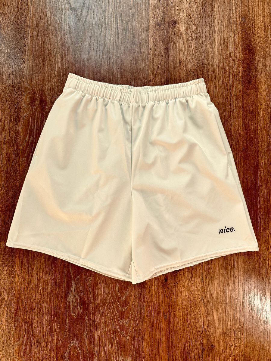 Nice. Athletics Shorts (Sand) product image (1)