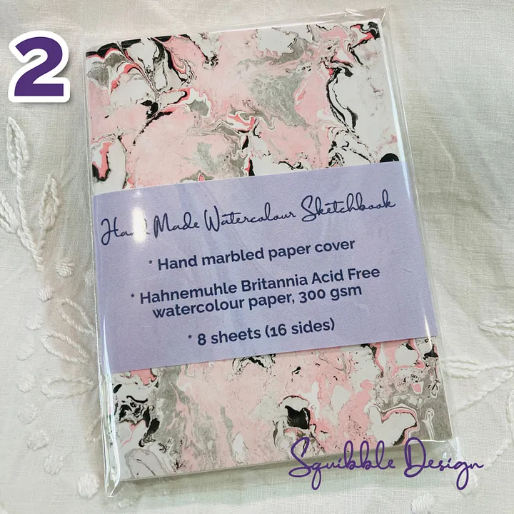 Hand Made Watercolour Sketchbook - Passport Size product image (2)