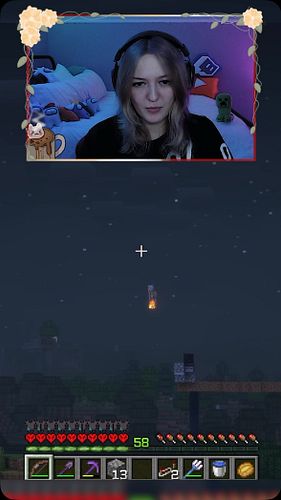 🎈He be Floatin~ #chaos #what #minecraft #adhd #gaming #streamer #minecraftgameplay #funnymoments #glitch
