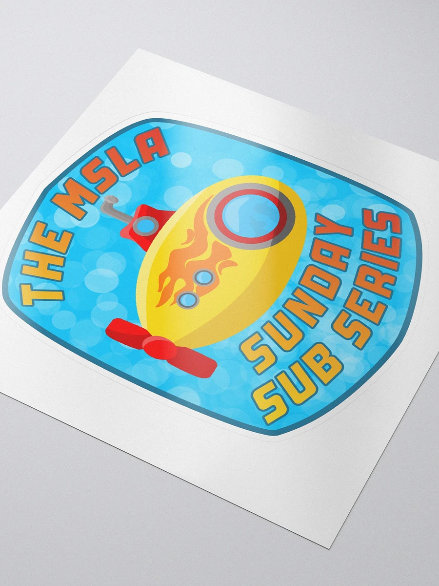 MSLA Sunday Sub Series - Sticker product image (3)