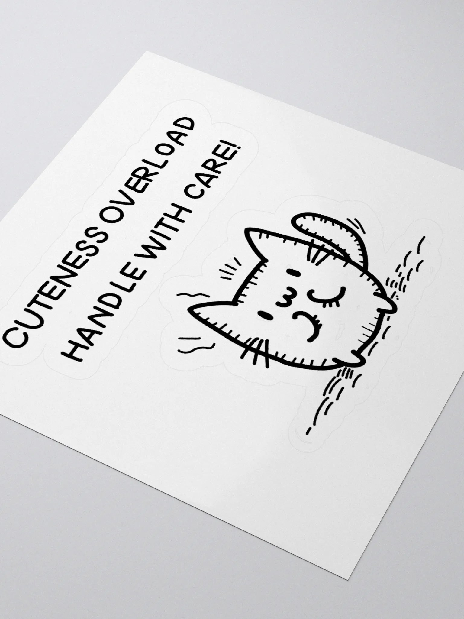 Cuteness Overload Vinyl Stickers product image (8)
