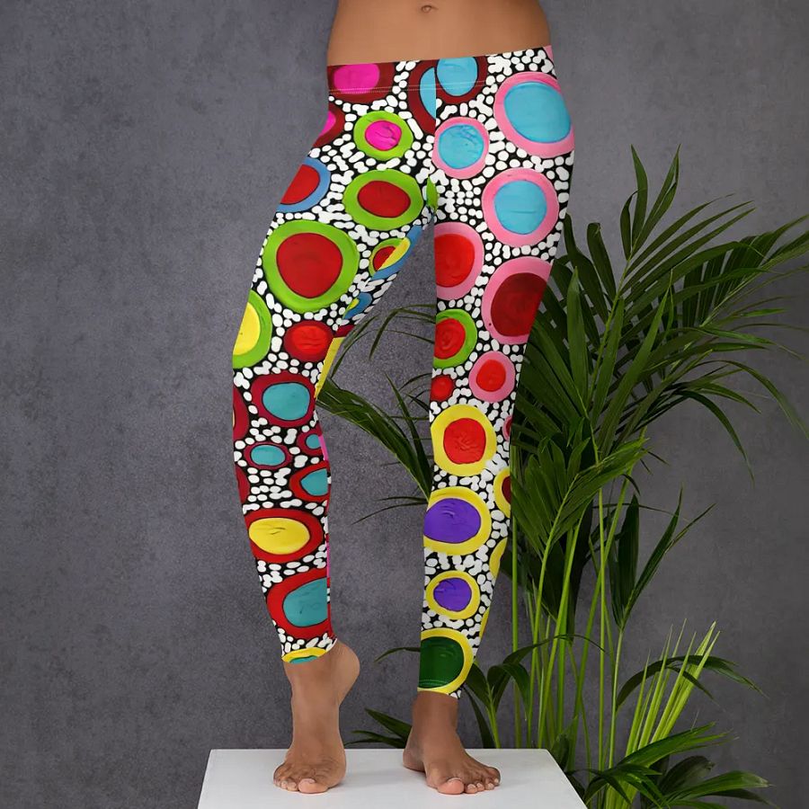 Vibrant Circles All-Over Leggings product image (5)