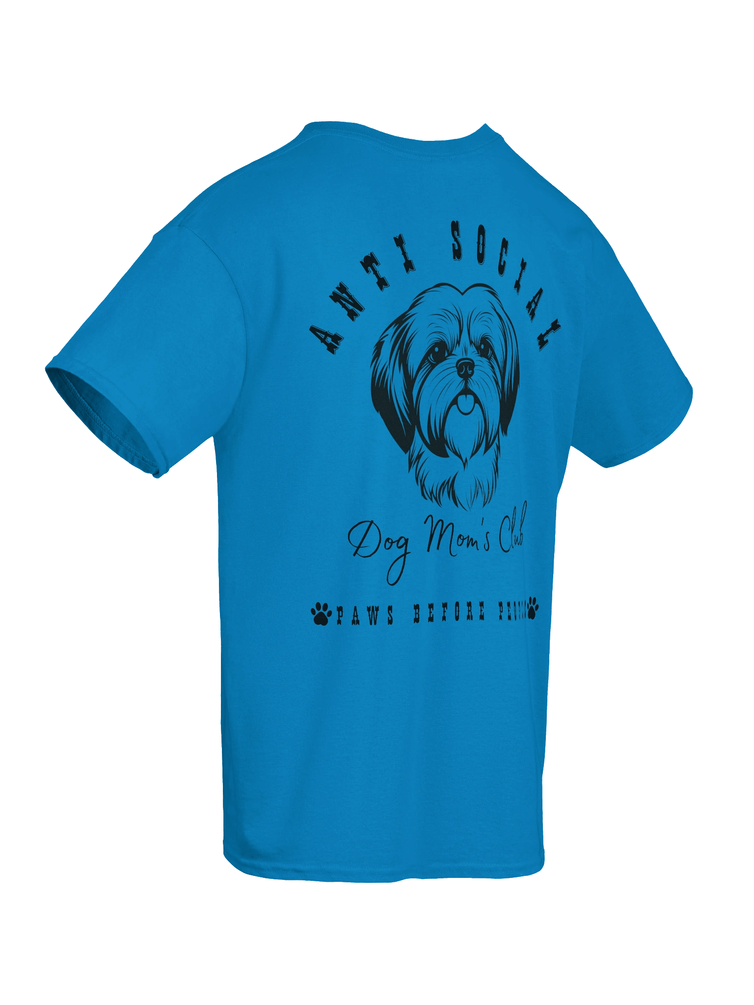 Long-Haired Dog Mom Club Tee product image (110)