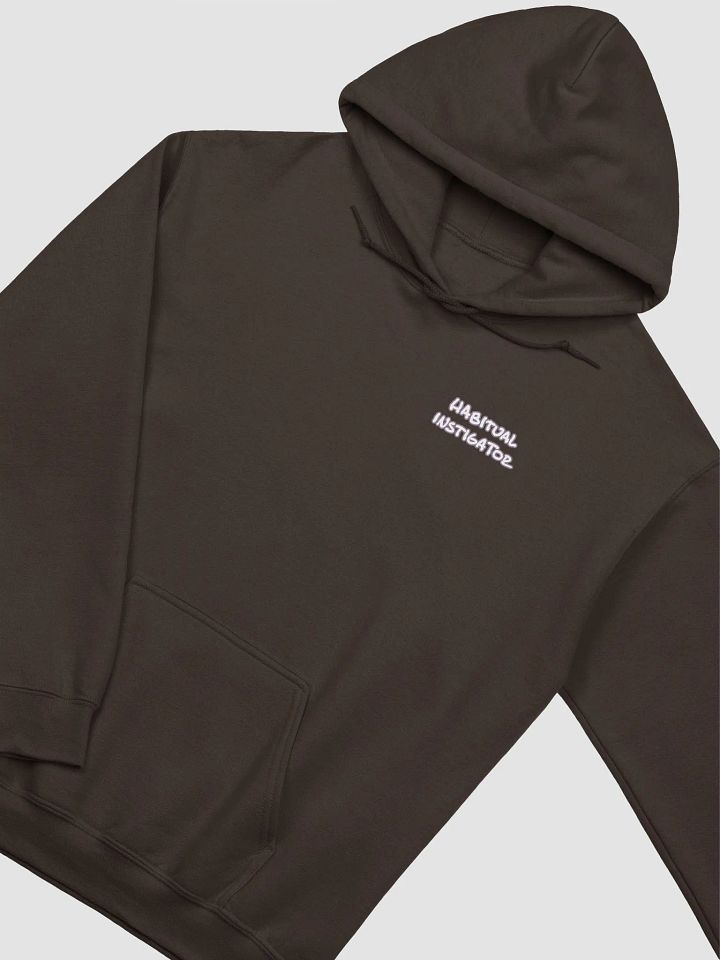 HABITUAL INSTIGATOR (sm. lined design, #8D778F) classic hoodie product image (13)