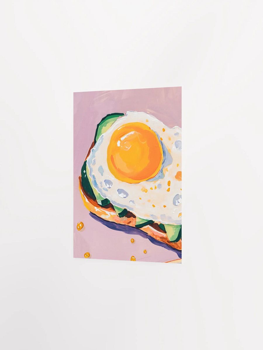 Sunny-Side Up Avocado Delight Poster product image (3)