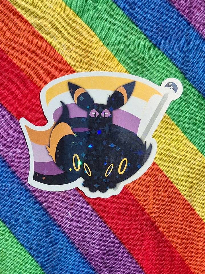 Nonbinary Umbreon Sticker product image (1)