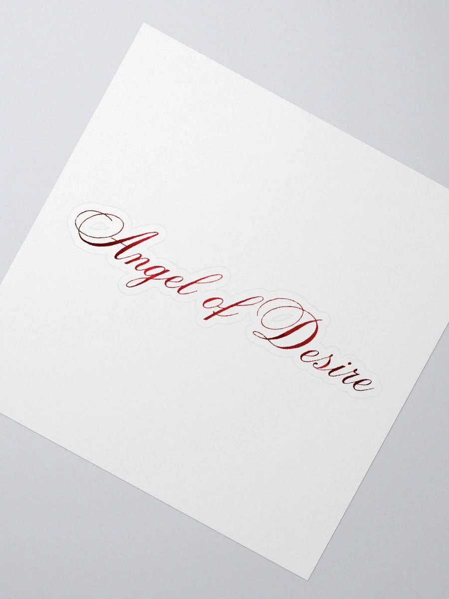 Red Angel of Desire Sticker product image (5)