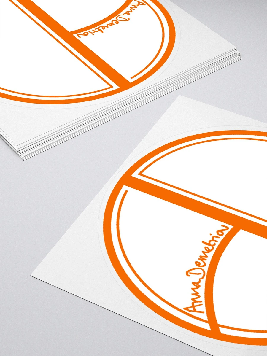 Logo Sticker (Orange) product image (1)